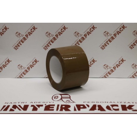 Nastro Hot Melt Avana Rumoroso 25 My H.75mm X 132 mt