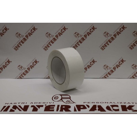 Nastro Ppl Acrilico Bianco Silenzioso 28 My H.50mm X 132 mt