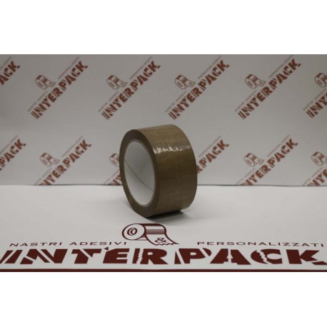 Nastro Pvc Solvente Avana 33 My H.50 Mm X 66 M