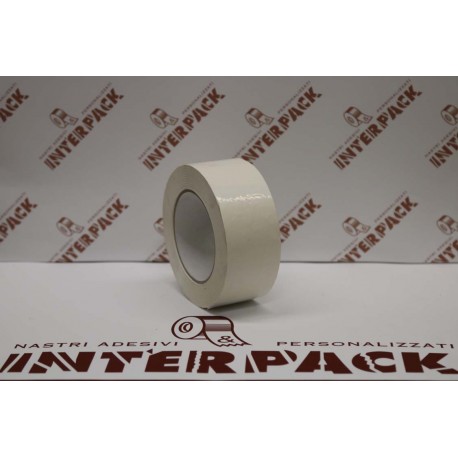 Nastro Pvc Solvente Bianco 33 My H.50 Mm X 132 M