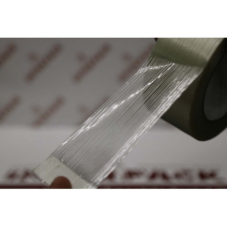 Nastro Rinforzato Colla Hot Melt Unidirezionale H.25 Mm X 50 M